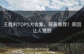 王胜利TOP5大合集，狂喜推荐！原因让人愤怒